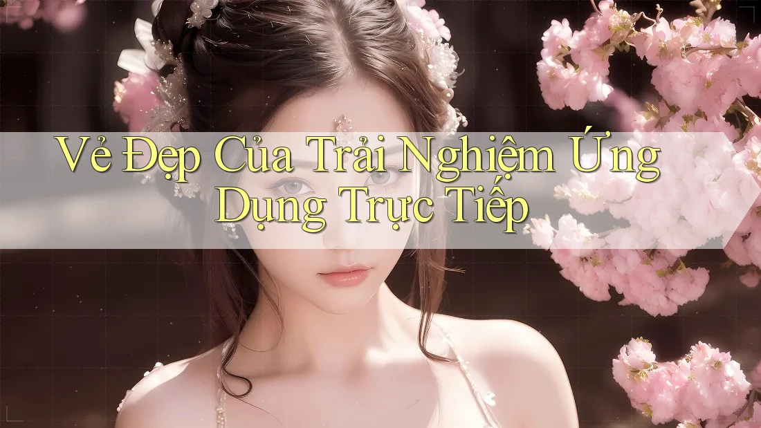 Vẻ Đẹp Của Trải Nghiệm Ứng Dụng Trực Tiếp Vẻ Đẹp Của Trải Nghiệm Ứng Dụng Trực Tiếp