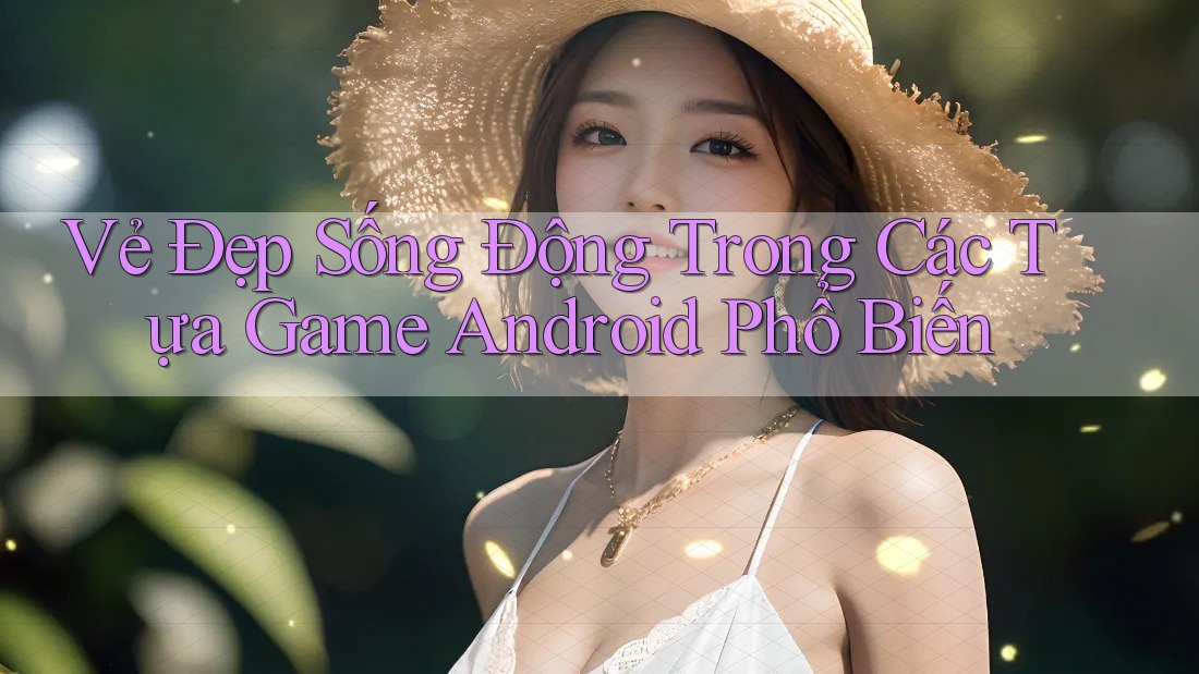 Vẻ Đẹp Sống Động Trong Các Tựa Game Android Phổ Biến Vẻ Đẹp Sống Động Trong Các Tựa Game Android Phổ Biến