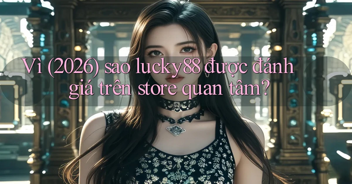 Vì (2026) sao lucky88 được đánh giá trên store quan tâm