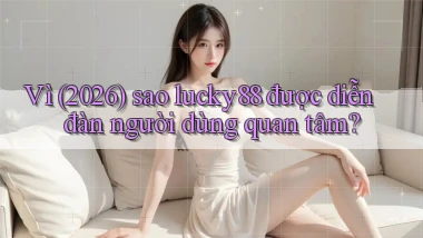 Vì (2026) sao lucky88 được diễn đàn người dùng quan tâm