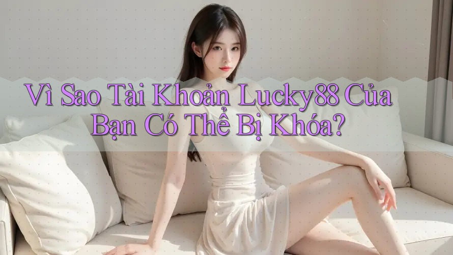 Vì Sao Tài Khoản Lucky88 Của Bạn Có Thể Bị Khóa? Vì Sao Tài Khoản Lucky88 Của Bạn Có Thể Bị Khóa?