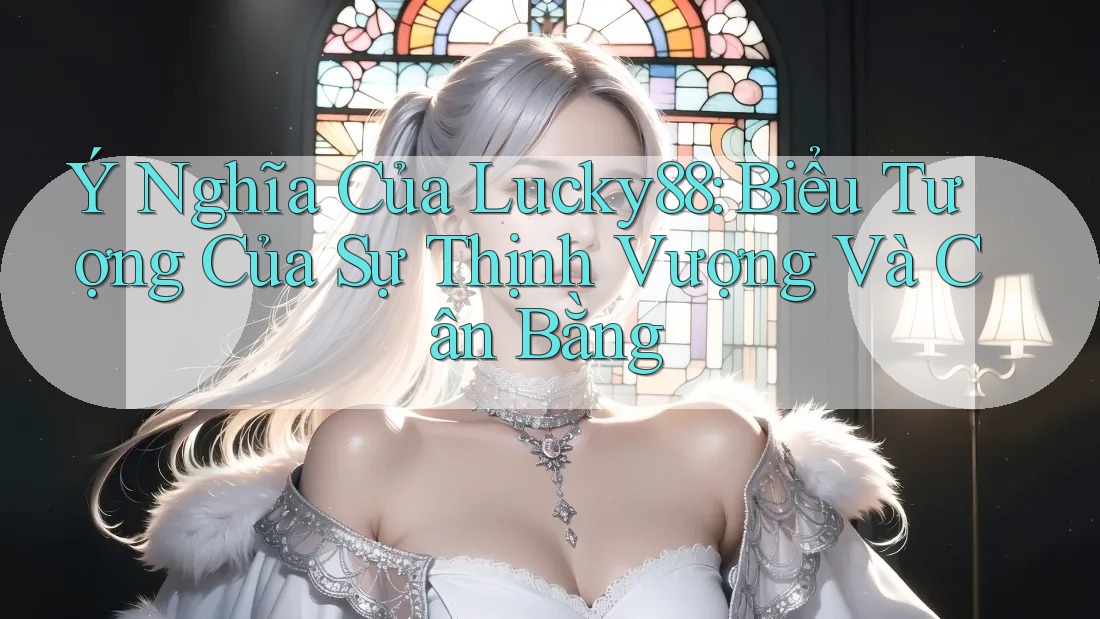 Ý Nghĩa Của Lucky88: Biểu Tượng Của Sự Thịnh Vượng Và Cân Bằng Ý Nghĩa Của Lucky88: Biểu Tượng Của Sự Thịnh Vượng Và Cân Bằng