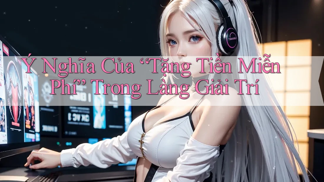 Ý Nghĩa Của “Tặng Tiền Miễn Phí” Trong Làng Giải Trí